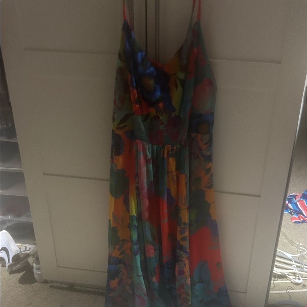 City Chic Multicolor Floral Dress